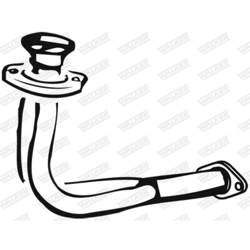 Výfukové potrubie WALKER 21546
