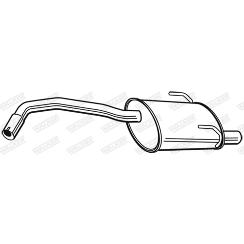 Koncový tlmič výfuku 22725 /WALKER/ - obr. 4