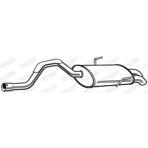 Koncový tlmič výfuku 22807 /WALKER/ - obr. 8