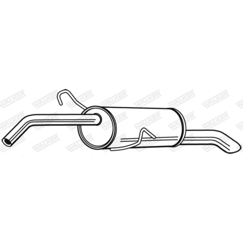 Koncový tlmič výfuku 24149 /WALKER/ - obr. 4