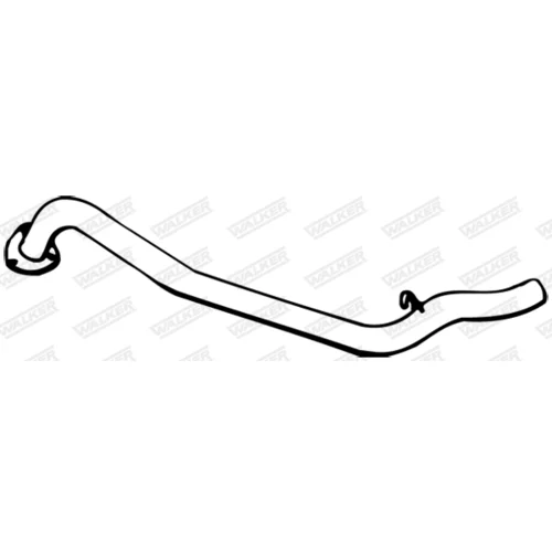 Výfukové potrubie WALKER 08322
