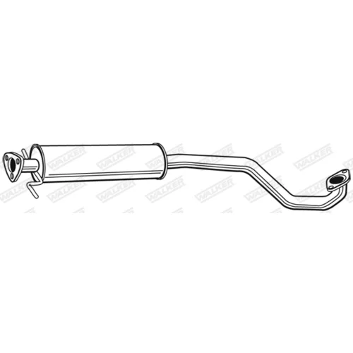Stredný tlmič výfuku 22815 /WALKER/ - obr. 4