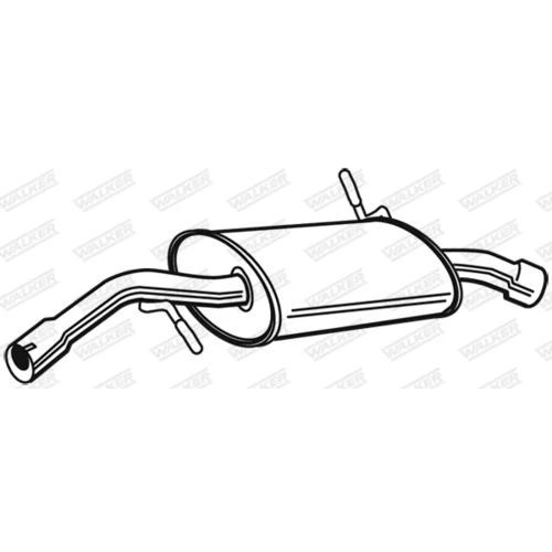Koncový tlmič výfuku 23111 /WALKER/ - obr. 4