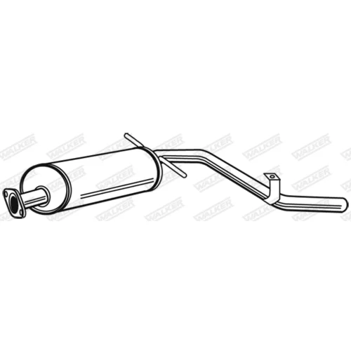 Koncový tlmič výfuku 23193 /WALKER/ - obr. 9