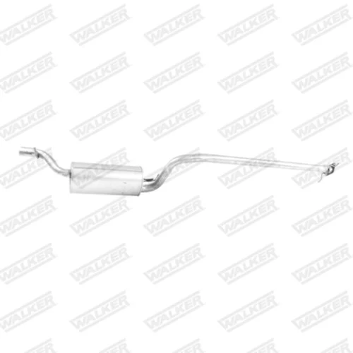 Stredný tlmič výfuku 71381 /WALKER/ - obr. 6
