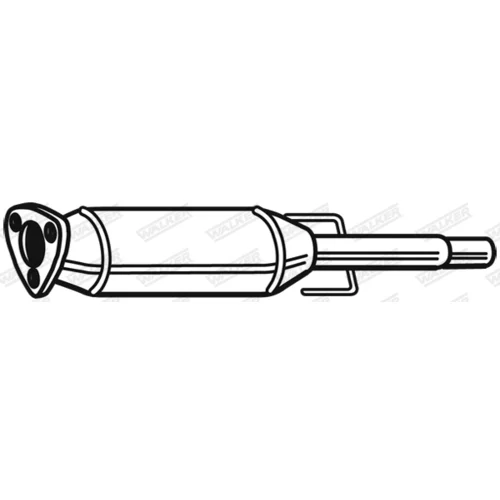 Filter sadzí/pevných častíc výfukového systému 73188 /WALKER/ - obr. 5