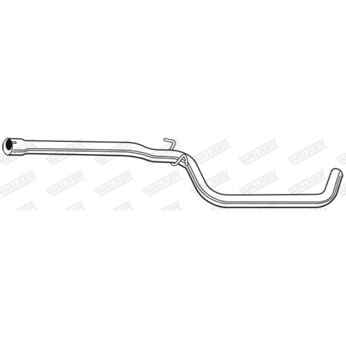 Výfukové potrubie WALKER 08950