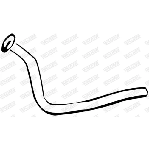 Výfukové potrubie WALKER 13709