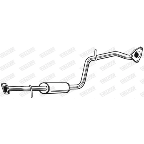 Stredný tlmič výfuku 21437 /WALKER/ - obr. 8