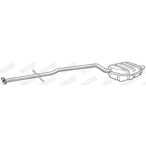 Koncový tlmič výfuku 22684 /WALKER/ - obr. 4