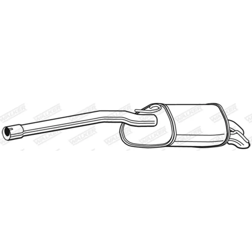Koncový tlmič výfuku 22885 /WALKER/ - obr. 8
