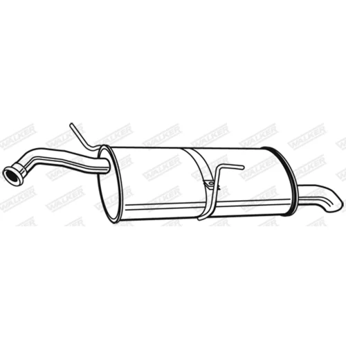 Koncový tlmič výfuku 24134 /WALKER/ - obr. 4