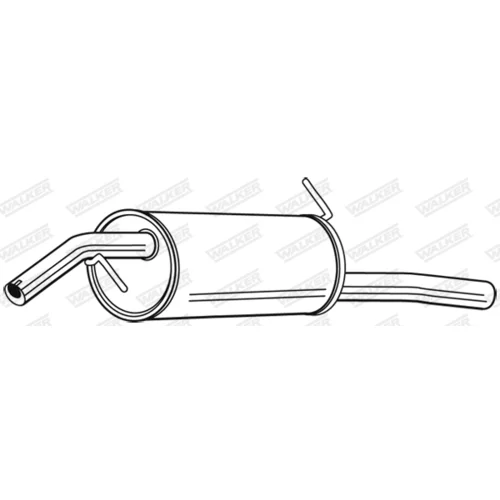 Koncový tlmič výfuku 24195 /WALKER/ - obr. 5