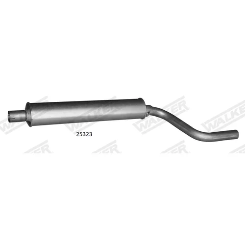 Stredný tlmič výfuku 25323 /WALKER/ - obr. 2