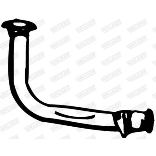 Výfukové potrubie WALKER 70087