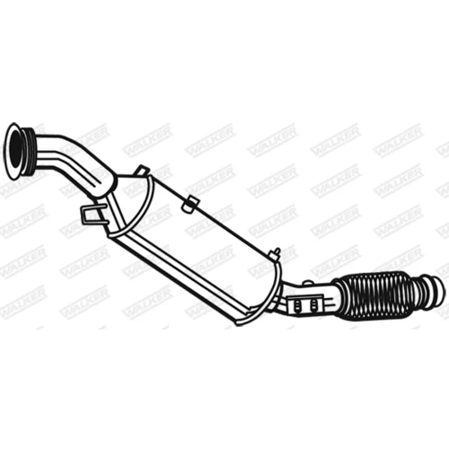 Filter sadzí/pevných častíc výfukového systému 73193 /WALKER/ - obr. 4