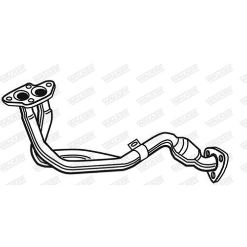 Výfukové potrubie WALKER 02758
