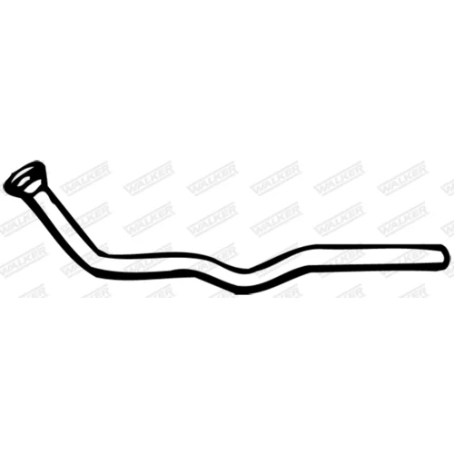 Výfukové potrubie WALKER 05078