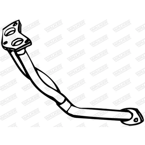 Výfukové potrubie WALKER 14984