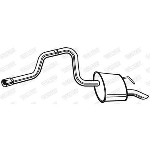 Koncový tlmič výfuku WALKER 24055