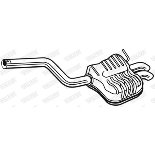 Koncový tlmič výfuku 25123 /WALKER/ - obr. 5