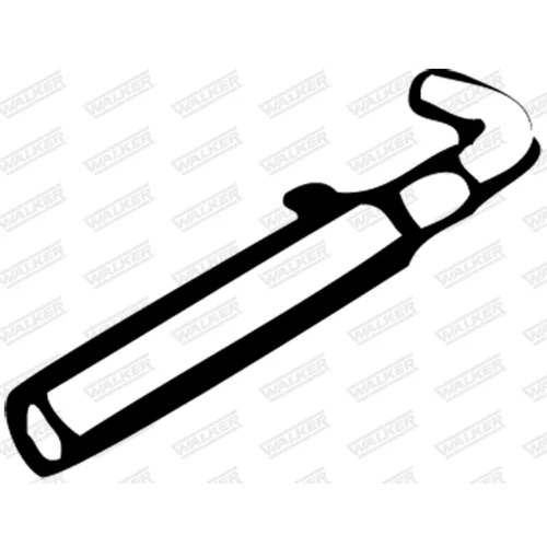 Koncový tlmič výfuku WALKER 04586