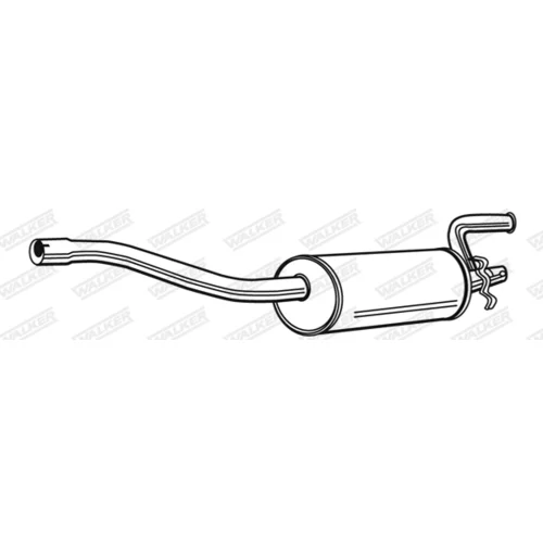 Koncový tlmič výfuku WALKER 14891