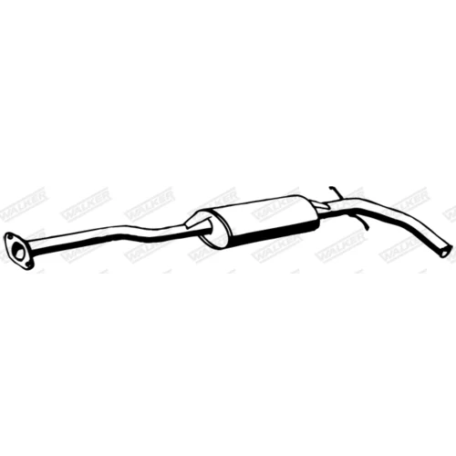 Stredný tlmič výfuku WALKER 15364