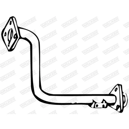 Výfukové potrubie WALKER 16005