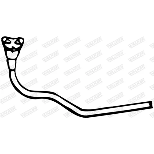 Výfukové potrubie WALKER 17394