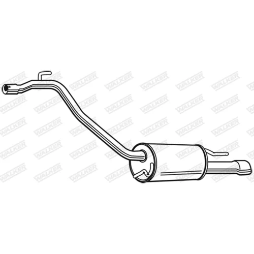Koncový tlmič výfuku 21478 /WALKER/ - obr. 9