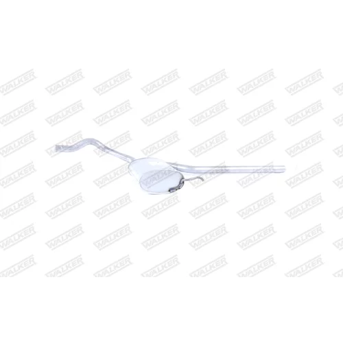 Stredný tlmič výfuku 22067 /WALKER/ - obr. 6