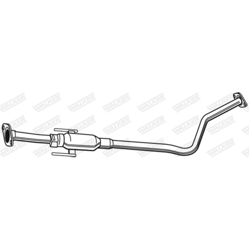 Stredný tlmič výfuku 23522 /WALKER/ - obr. 5