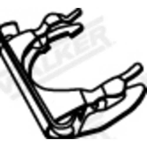 Svorka výfukového systému 80381 /WALKER/ - obr. 8
