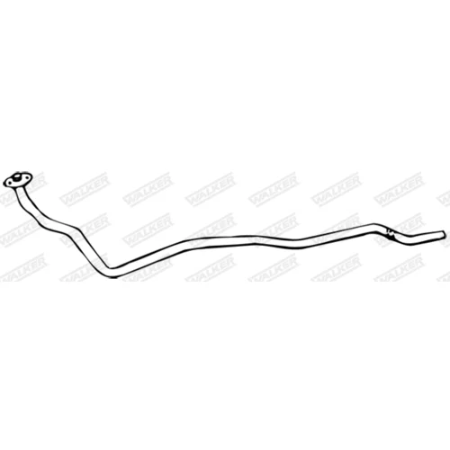 Výfukové potrubie WALKER 08406