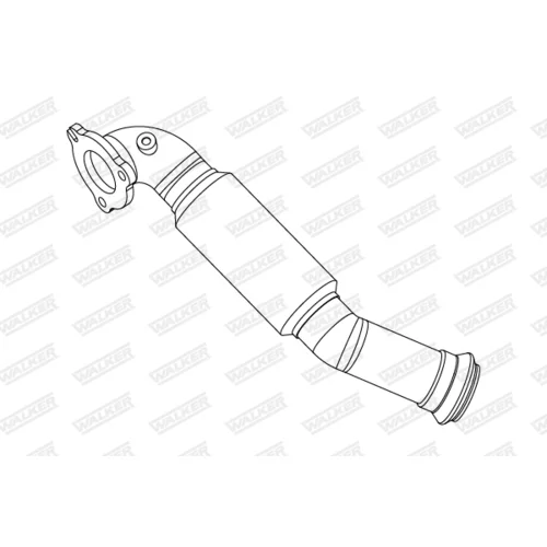 Vlnovec výfukového potrubia WALKER 10962