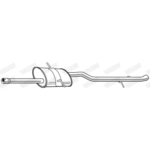 Koncový tlmič výfuku 23121 /WALKER/ - obr. 9