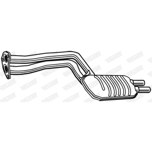 Predný tlmič výfuku 23287 /WALKER/ - obr. 8