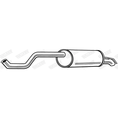 Koncový tlmič výfuku 24136 /WALKER/ - obr. 2