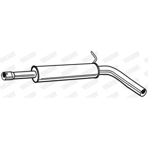 Stredný tlmič výfuku 24145 /WALKER/ - obr. 9