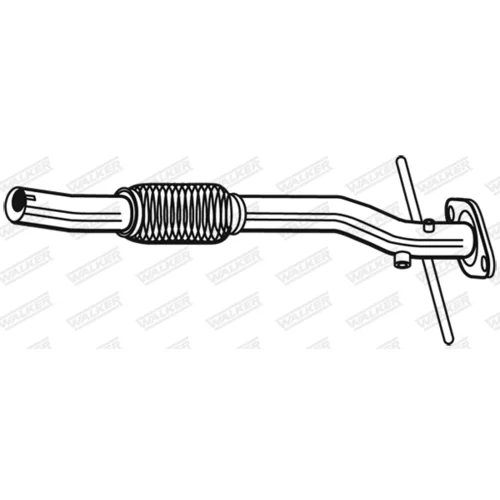 Výfukové potrubie WALKER 10658