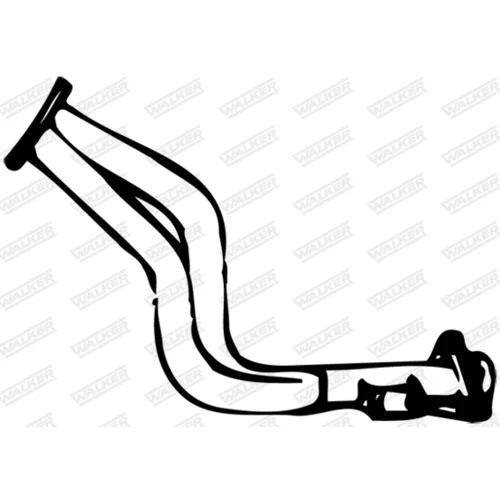 Výfukové potrubie WALKER 13001