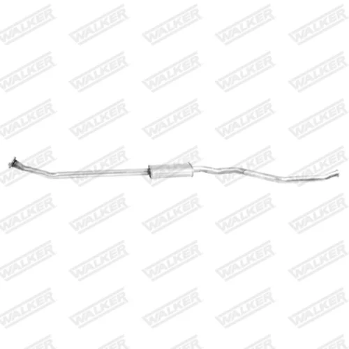 Stredný tlmič výfuku WALKER 22754