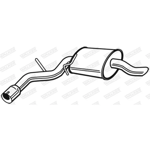 Koncový tlmič výfuku WALKER 23067