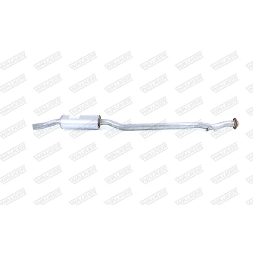 Stredný tlmič výfuku 23741 /WALKER/ - obr. 2