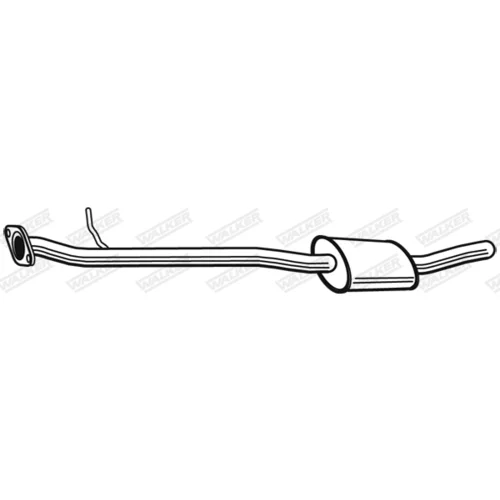 Stredný tlmič výfuku 23741 /WALKER/ - obr. 4