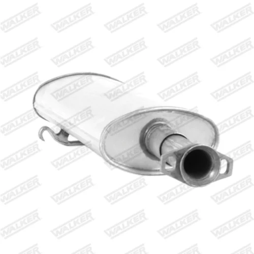 Stredný tlmič výfuku 70100 /WALKER/ - obr. 7