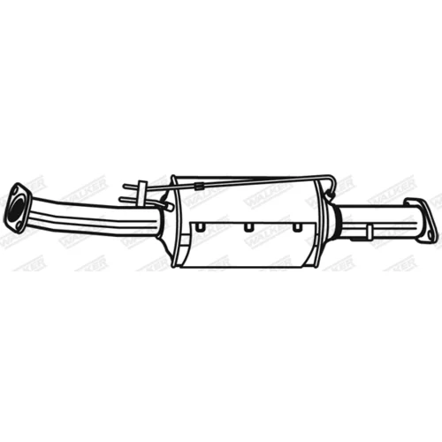 Filter sadzí/pevných častíc výfukového systému 73215 /WALKER/ - obr. 4