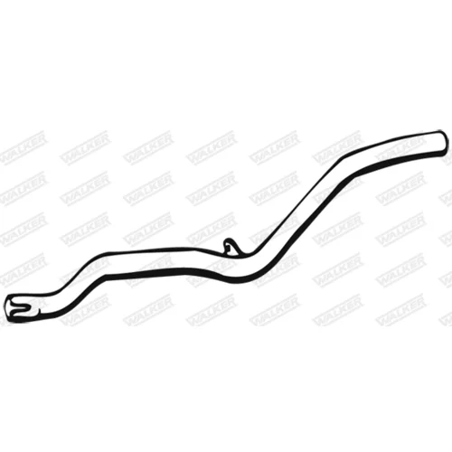 Výfukové potrubie WALKER 01410