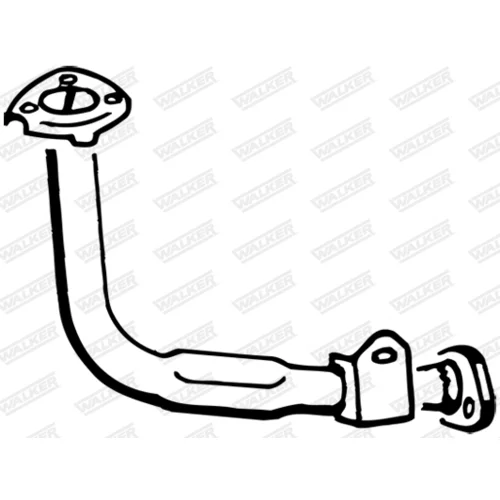 Výfukové potrubie WALKER 07176